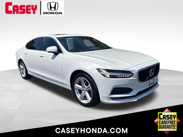 Crystal White Pearl 2018 Volvo S90 T5 Momentum Sedan Front-Wheel Drive Automatic