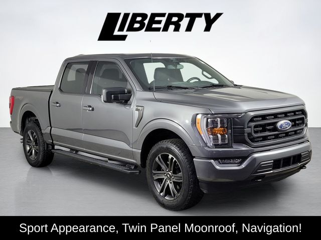 Carbonized Gray Metallic 2021 Ford F-150 XLT SuperCrew 4WD Pickup Truck Four-Wheel Drive Automatic