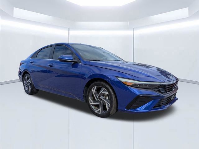 Intense Blue 2025 Hyundai Elantra SEL Convenience FWD Sedan Front-Wheel Drive Continuously Variable Transmission