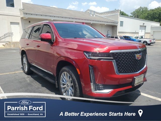 Radiant Red Tintcoat 2024 Cadillac Escalade SUV / Crossover Four-Wheel Drive Automatic