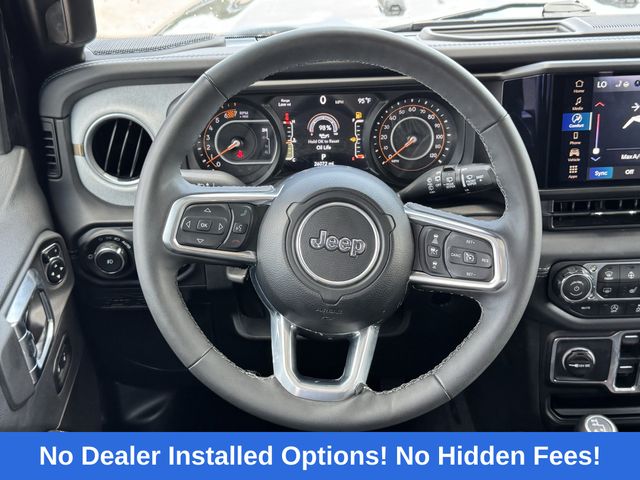 2025 Jeep Wrangler Sahara Black at Big Star Chrysler Jeep Dodge Ram 