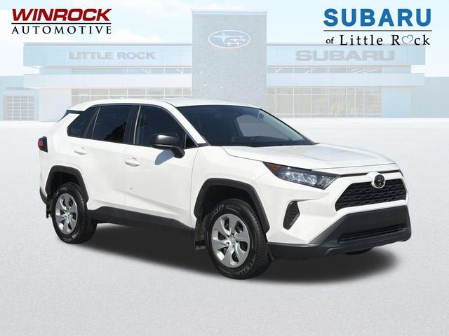 White 2022 Toyota RAV4 SUV / Crossover Front-Wheel Drive 8-Speed Automatic
