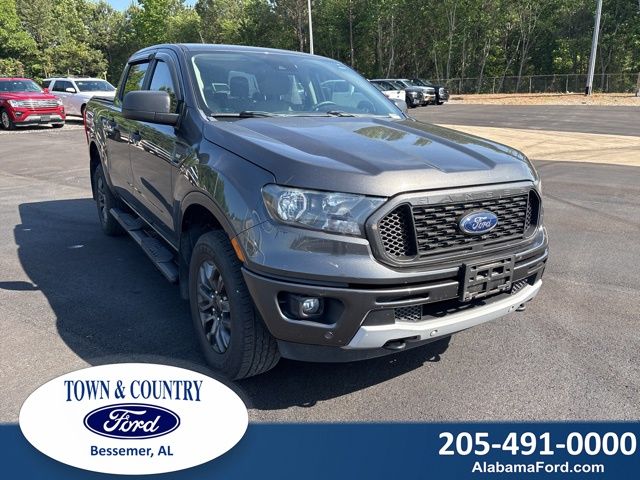 Gray (Magnetic Metallic) 2019 Ford Ranger XLT SuperCrew RWD Pickup Truck 4X2 Automatic