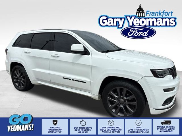 Bright White Clearcoat 2018 Jeep Grand Cherokee SUV / Crossover Four-Wheel Drive 8-Speed Automatic
