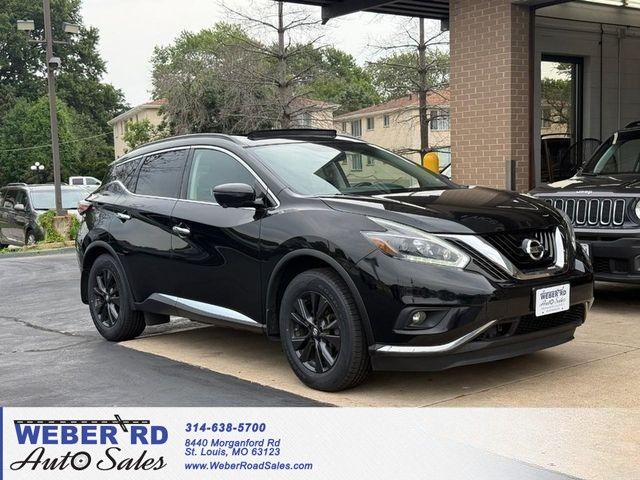 Gray (Magnetic Black Metallic) 2018 Nissan Murano SUV / Crossover All-Wheel Drive Continuously Variable Transmission