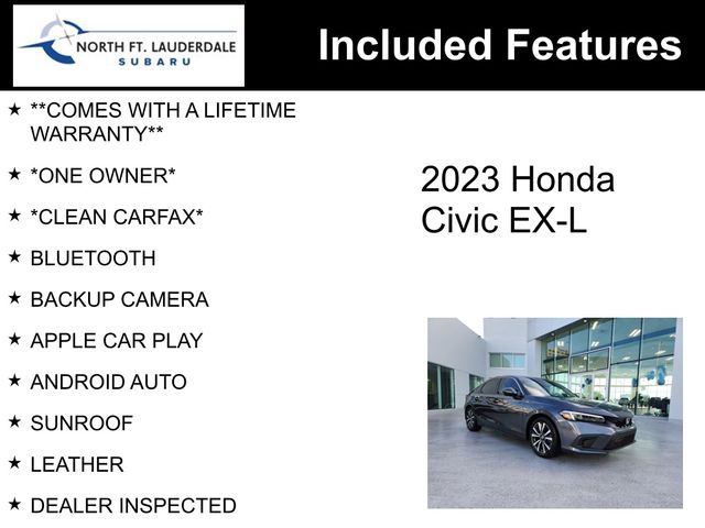 2023 Honda Civic EX-L 2