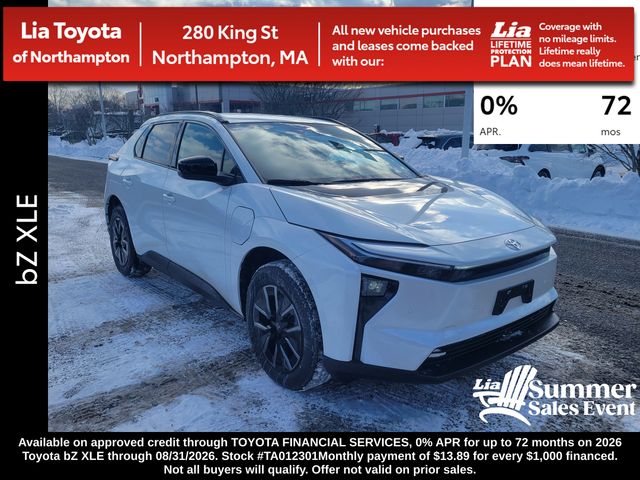 Pearl 2026 Toyota bZ SUV / Crossover All-Wheel Drive Automatic