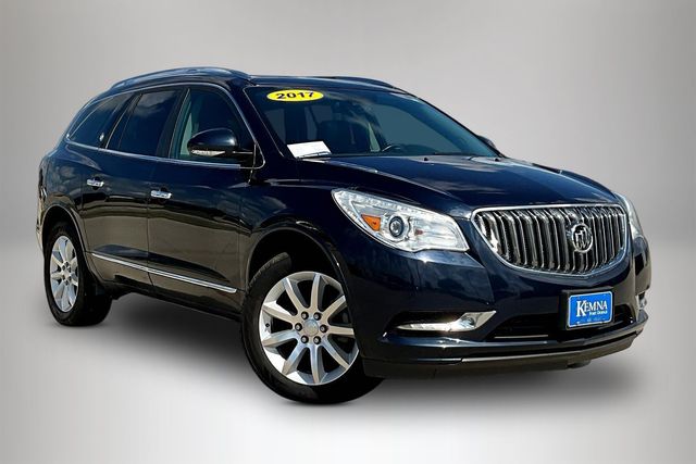 Dark Sapphire Blue Metallic 2017 Buick Enclave SUV / Crossover All-Wheel Drive 6-Speed Automatic Overdrive