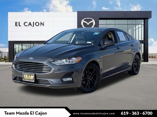 Gray (Magnetic) 2019 Ford Fusion Sedan Front-Wheel Drive 6-Speed Automatic
