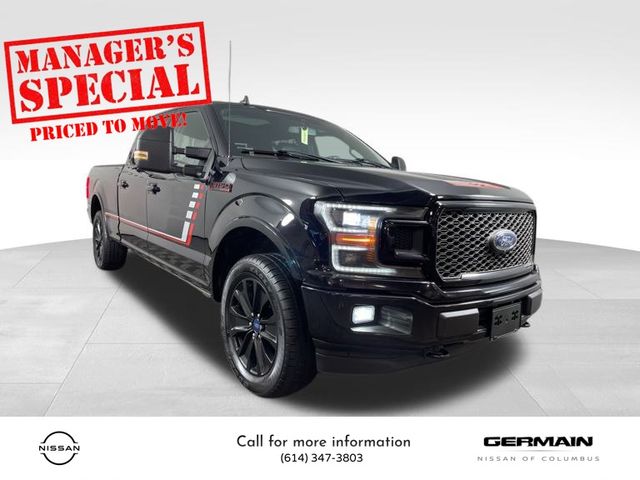 Used 2020 Ford F-150 Lariat with VIN 1FTFW1E41LFB91181 for sale in Columbus, OH