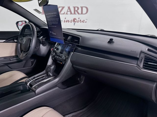 2020 White Honda Civic Hatchback EX FWD Hatchback