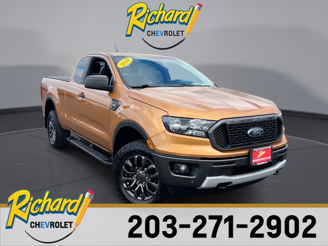 Saber Metallic 2019 Ford Ranger XLT SuperCab 4WD Pickup Truck Four-Wheel Drive Automatic