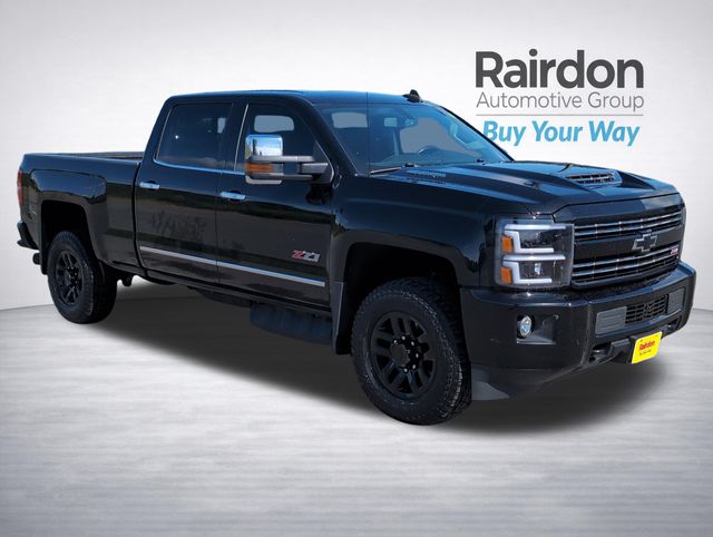 Black 2018 Chevrolet Silverado 3500HD Pickup Truck Four-Wheel Drive 6-Speed Automatic