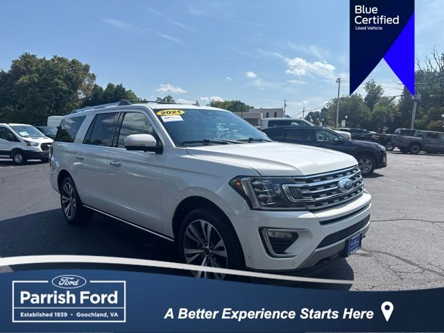 Star White Metallic Tri-Coat 2021 Ford Expedition SUV / Crossover Four-Wheel Drive Automatic