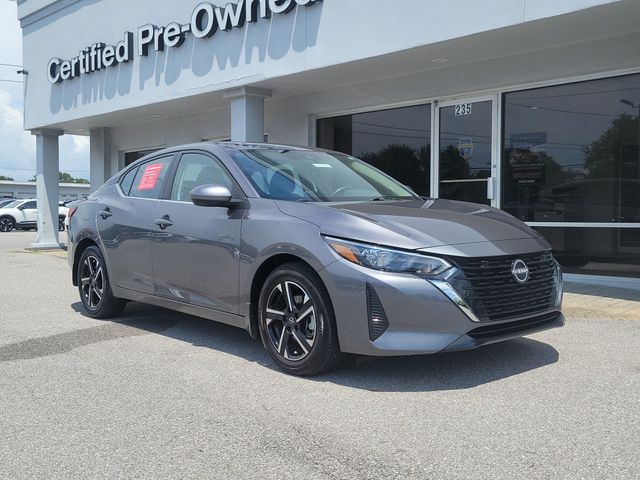 Gray (Gun Metallic) 2025 Nissan Sentra Sedan Front-Wheel Drive Continuously Variable Transmission