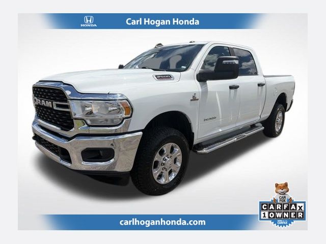 Bright White Clearcoat 2024 RAM 2500 Pickup Truck Four-Wheel Drive 6-Speed Automatic