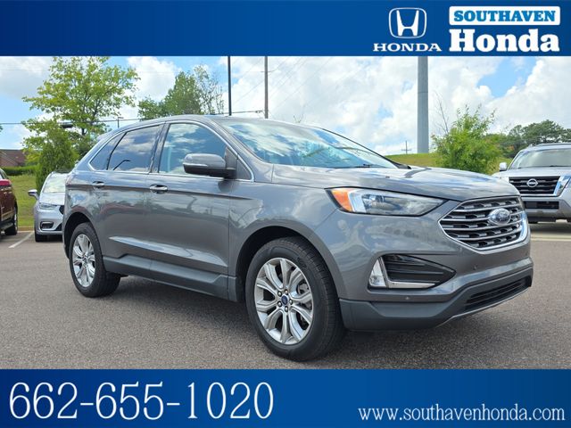 Gray Metallic 2022 Ford Edge SUV / Crossover All-Wheel Drive 8-Speed Automatic