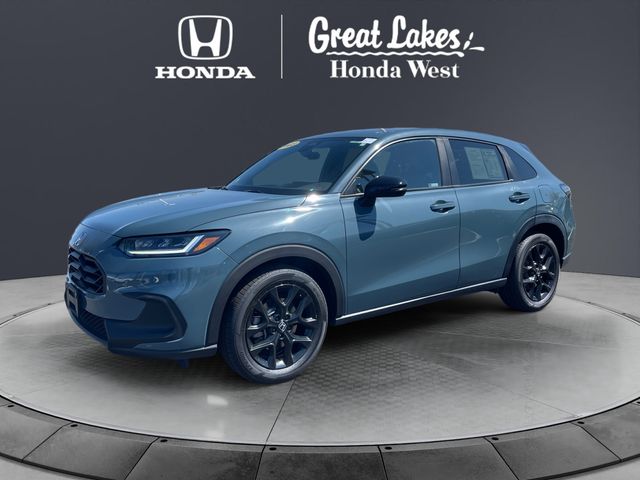 Nordic Forest Pearl 2023 Honda HR-V Sport AWD SUV / Crossover All-Wheel Drive Continuously Variable Transmission