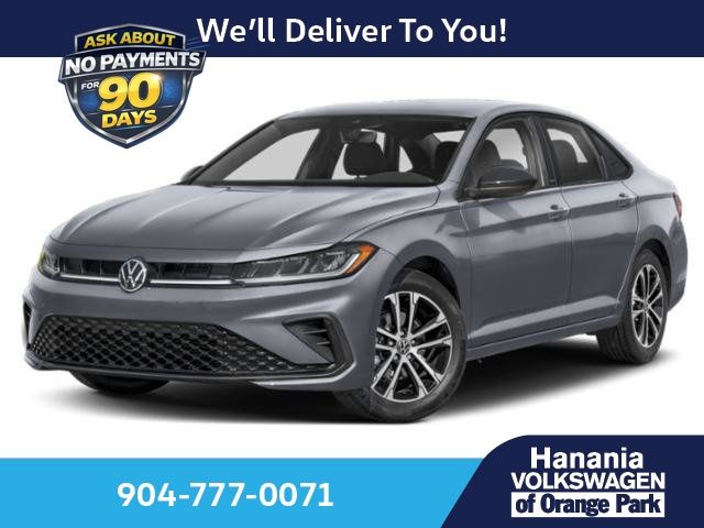 Platinum Gray 2026 Volkswagen Jetta Sedan Front-Wheel Drive 8-Speed Automatic
