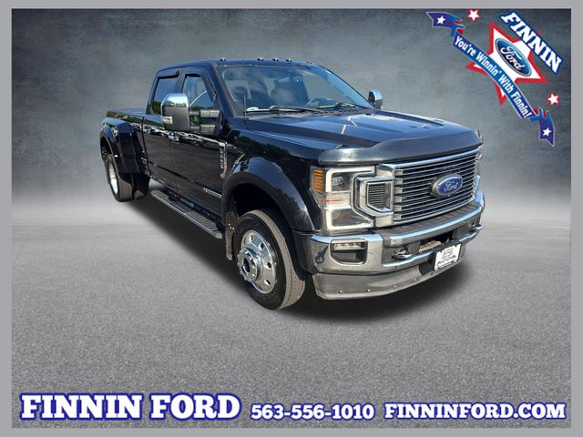 Black Metallic 2021 Ford F-450 Super Duty Pickup Truck Four-Wheel Drive Automatic