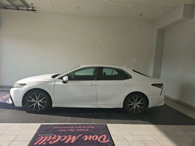 2022 Toyota Camry SE White at Don McGill Toyota