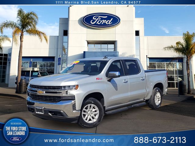 Silver Ice Metallic 2022 Chevrolet Silverado 1500 Pickup Truck Four-Wheel Drive 8-Speed Automatic