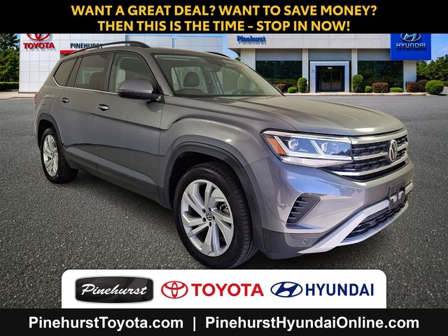 Gray 2022 Volkswagen Atlas SUV / Crossover All-Wheel Drive 8-Speed Automatic