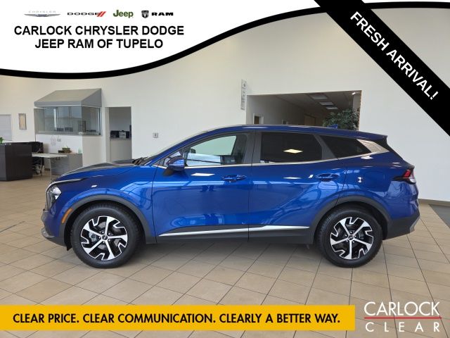 Sapphire Blue 2023 Kia Sportage SUV / Crossover Front-Wheel Drive 8-Speed Automatic