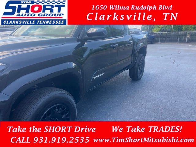 Black 2025 Toyota Tacoma Pickup Truck 4X2 8-Speed Automatic