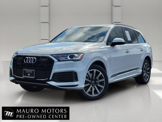 Glacier White Metallic 2023 Audi Q7 SUV / Crossover All-Wheel Drive 8-Speed Automatic