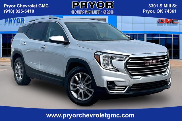 Quicksilver Metallic 2022 GMC Terrain SLT FWD SUV / Crossover Front-Wheel Drive 9-Speed Automatic