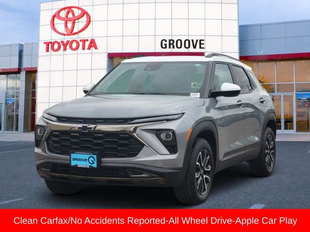 Sterling Gray Metallic 2024 Chevrolet Trailblazer SUV / Crossover Four-Wheel Drive 9-Speed Automatic