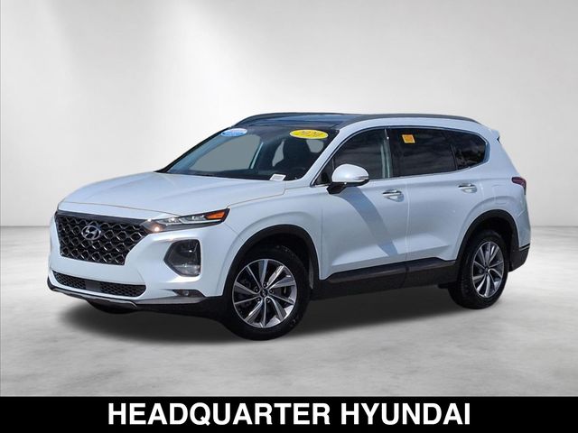 Quartz White 2020 Hyundai Santa Fe 2.4L Limited FWD SUV / Crossover Front-Wheel Drive 8-Speed Automatic
