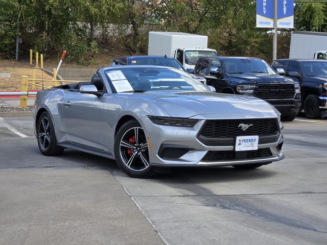Silver Metallic 2025 Ford Mustang Convertible Rear-Wheel Drive Automatic