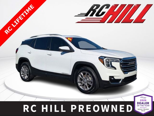 Summit White 2022 GMC Terrain SLT FWD SUV / Crossover Front-Wheel Drive 9-Speed Automatic