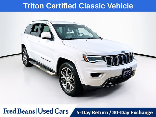 Bright White Clearcoat 2018 Jeep Grand Cherokee SUV / Crossover Four-Wheel Drive 8-Speed Automatic
