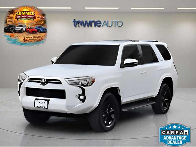 Super White 2021 Toyota 4Runner SUV / Crossover Four-Wheel Drive 5-Speed Automatic Overdrive