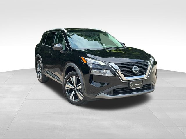 Super Black 2023 Nissan Rogue SUV / Crossover All-Wheel Drive Continuously Variable Transmission