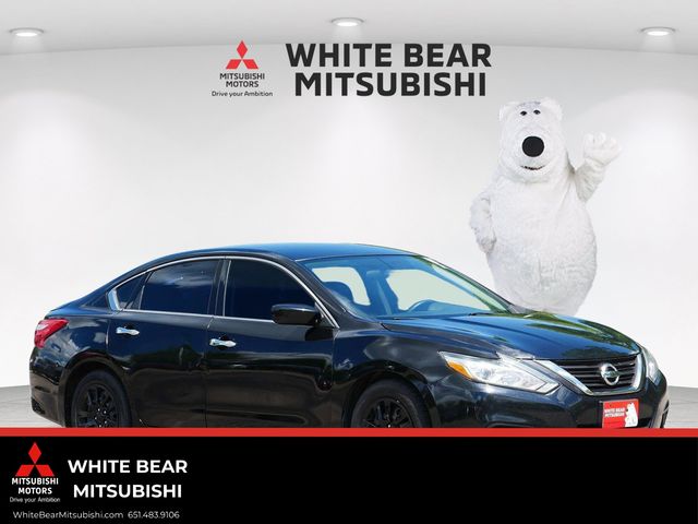 Super Black Clearcoat 2016 Nissan Altima Sedan Front-Wheel Drive Continuously Variable Transmission