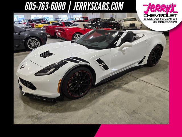 Arctic White 2017 Chevrolet Corvette Convertible Rear-Wheel Drive 8-Speed Automatic