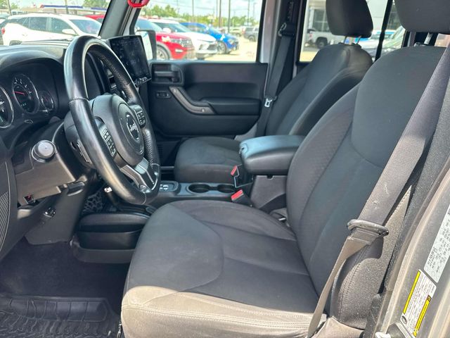 2015 Jeep Wrangler Unlimited Sport Silver at Toyota of Kenner