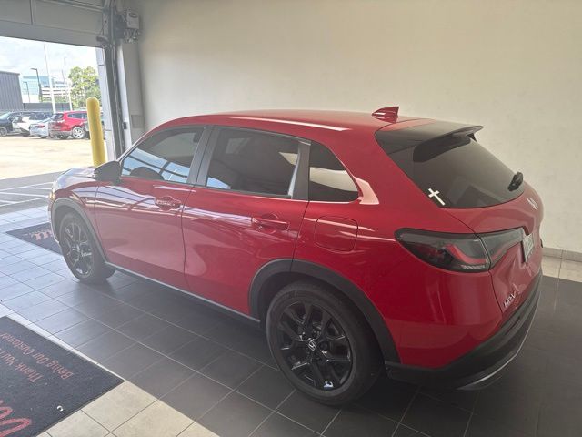 2025 Honda HR-V Sport Red at Bayshore Chrysler Jeep Dodge Ram