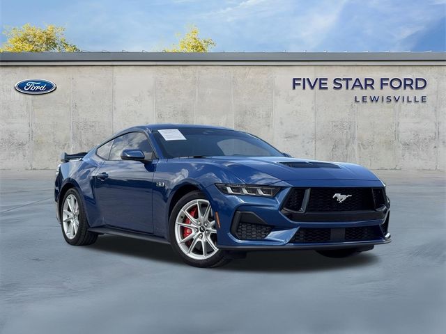Blue Metallic 2024 Ford Mustang GT Premium Fastback RWD Coupe Rear-Wheel Drive Automatic