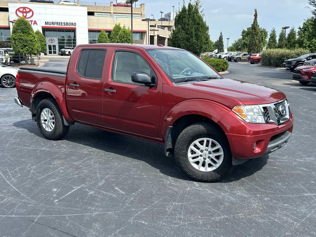 Cayenne Red 2018 Nissan Frontier Pickup Truck Four-Wheel Drive 5-Speed Automatic Overdrive