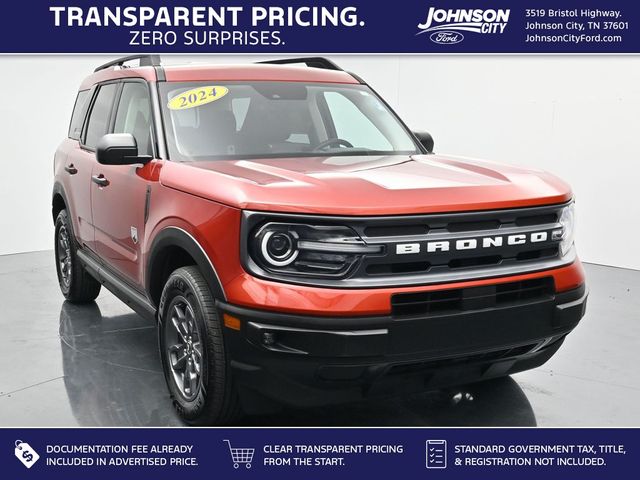 Hot Pepper Red Metallic Tinted Clearcoat 2024 Ford Bronco Sport SUV / Crossover All-Wheel Drive 8-Speed Automatic
