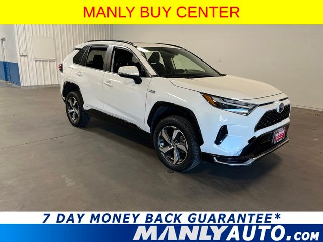 White 2023 Toyota RAV4 Prime SUV / Crossover All-Wheel Drive Continuously Variable Transmission