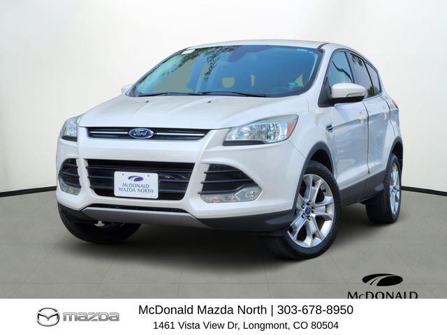 White Platinum Metallic Tri-Coat 2013 Ford Escape SUV / Crossover All-Wheel Drive 6-Speed Automatic