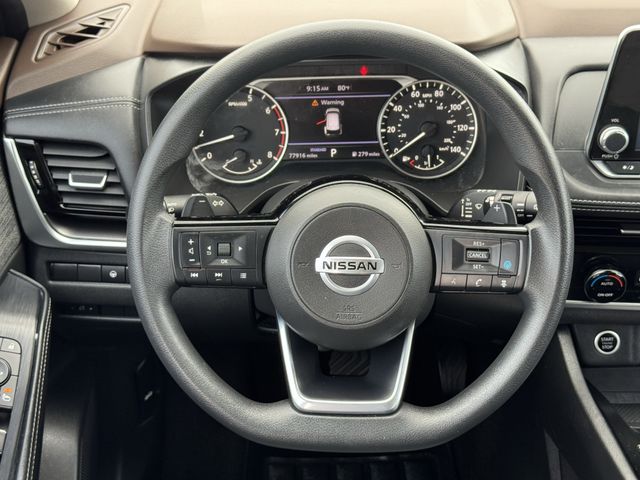 2021 Nissan Rogue SV White at South Houston Nissan