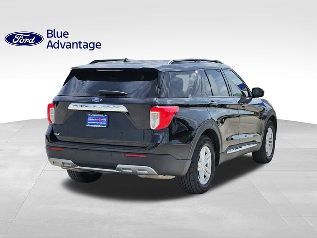 2023 Agate Black Metallic Ford Explorer XLT RWD SUV