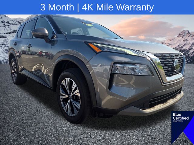 Gray (Gun Metallic) 2021 Nissan Rogue SV FWD SUV / Crossover Front-Wheel Drive Continuously Variable Transmission